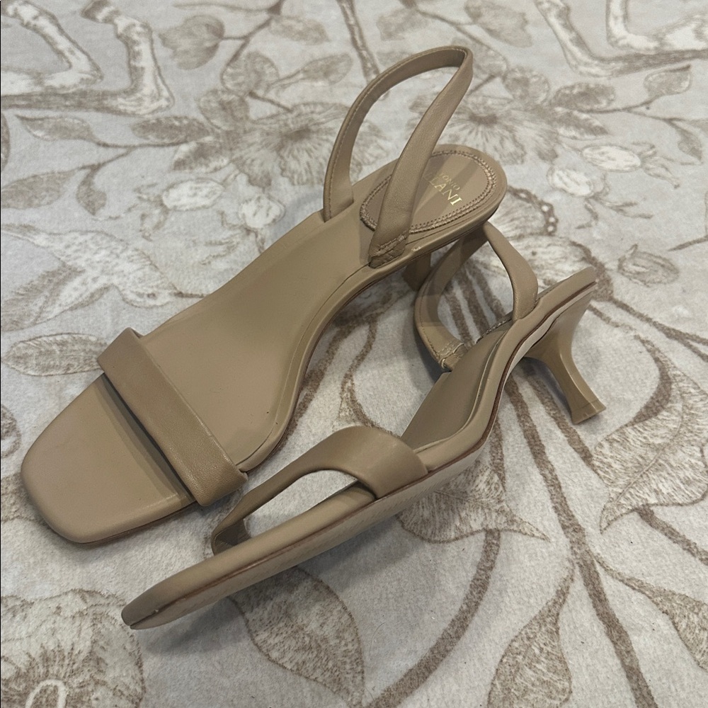 Antonio Melani Tan Color Heels Size 9.5 With 2” Heel
